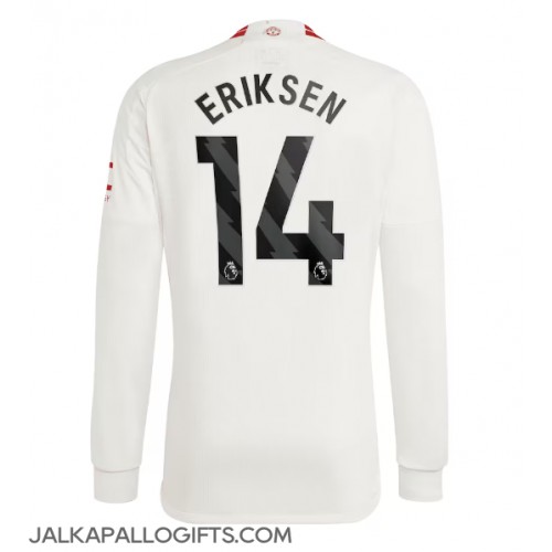 Manchester United Christian Eriksen #14 Kolmaspaita 2023-24 Pitkähihainen